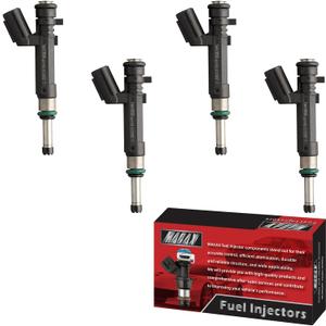 Set of 4 Fuel Injectors 16600-1KT0A FJ1192 Replacement Compatible with Nissan Versa 2012-2018 Versa 2019 Old Body Style Versa Note 2014-2016 1.6L L4 - Replaces 842-12379
