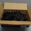 INCLY 6 Inch Gridwall Hooks, 60 Pack Heavy Duty Black Display Hooks for Grid Wall Panels, Gridwall Accessory for Storage Display Clothes in Retail Shop Garage