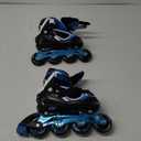 MammyGol Adjustable Boys Inline Skates for Kids with Light up Wheels, Flashing Beginner Roller Skates Blades Toddler and Girls Size 1-4