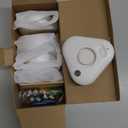 5 Pack Water Leak Detectors for Home, Stechro 4 Levels Adjustable Audio 0120dB Water Sensor Alarm Leak Detector with Leak and Drip Alert, IP66 Water Leak Sensor for Basements Kitchen Sink Laundry