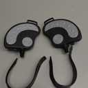 Exercise Bike Pedals with Straps for Peloton Bike, Spin Cycling Bike, Indoor Exercycle Bike, Stationary Recumbent Bicycle Replacement Parts (1/2" Axle)