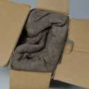 MIULEE 24x24 Inch Euro Chenille Throw Pillow Covers Set of 2 Soft Accent Taupe Grey Neutral Farmhouse Textured Cushion Covers for Bed Sofa Couch Bedroom Living Room