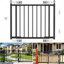 Premium Heavy-Duty Expandable Outdoor Gate, 3 to 4 FT.W x 37in.H