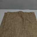 MIULEE Pack of 2 Decorative Linen Burlap Pillow Covers Farmhouse Boho Accent Pillowcases for Sofa Car Couch Bedroom Living Room Decor 18x18 Inch Brown