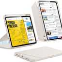 ESR for iPad Air 11 Inch Case M4/M3/M2 (2026/2025/2024), iPad Air 5th/4th Gen Case (2022/2020), Vertical Stand Cover, Multi Stand Angles, Ultra-Stable Cover with Pencil Holder, Flip Series, Starlight