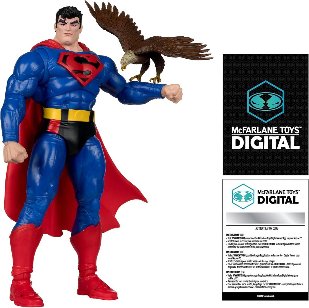 McFarlane Toys DC Direct Superman (Our Worlds at War) 7in Action Figure Digital Collectible