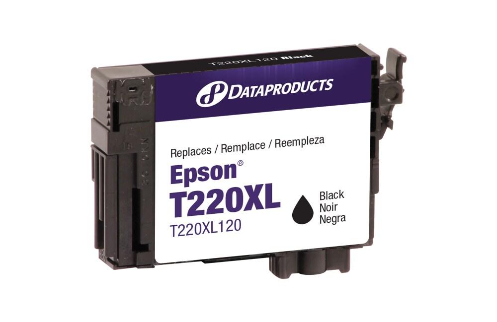 Dataproducts Epson® T220XL Black Remanufactured Inkjet Cartridge