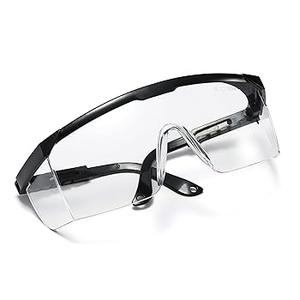 Safety Glasses,1PCS Adjustable Wide-Vision Protective Glasses, Lightweight Fog-Proof Safety Goggles