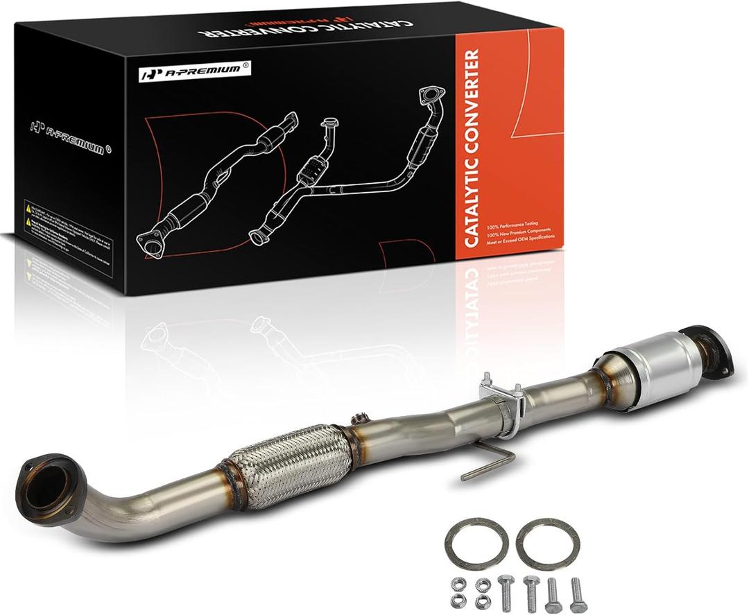 A-Premium Catalytic Converter Kit Direct-Fit Compatible with Toyota Camry 2010-2011 2.5L, EPA Compliant, Replace# 174100V050, 174100V060