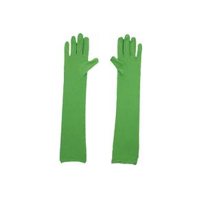 Women's  Spandex Costume Gloves S Green