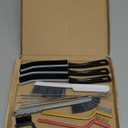 15pcs Crevice Cleaning Brush, Hard Bristle Scrub Brushes Tools, Multifunctional Grout Brush for Home, Bathroom, Kitchen, Window and Corners