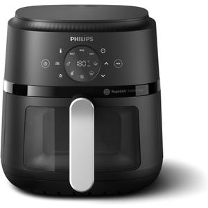 Philips Air Fryer 2000 Series - 13-in-1 functions, 6.6 Quarts, Compact Design with Cooking Window, Black, (NA231/00)