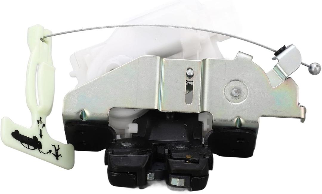 Rear Tailgate Trunk Lock Trunk Lock Actuator Scratch Compact Smooth Replacement For 500 2012?2019