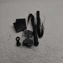 Halloween Decorations Indoor 2 Pack 24 Inch Black Halloween Tree with 24 LED Orange Purple Lights, USB/Battery Operated Halloween Table Decorations Tree Light with Timer, Scary Spooky Home Decor