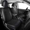 Colorado Seat Covers, Custom fit for 2015-2022 Chevy Colorado Crew Cab Z71 LT ZR2 Work Truck(Full Set, Black)