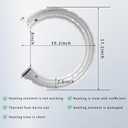 Dryer Mica Heating Element OEM WE11M10001,WE11M10001 for GE Dryer Heating Element Replacement,Used for GE Hotpoint Fisher Paykel,PS8756702 EAP8756702 WE11M32 3029257 AP579339 Replacement