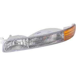 TYC Left Turn Signal/Parking/Side Marker Light Compatible with 1999-2006 GMC Sierra Pickup