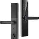 Smart WiFi Door Lock  Fingerprint, Password & RFID Card | Remote Access & Auto Lock | Compatible with 40-100 mm Thick Doors