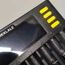 18650 Battery Charger, MIEKLALE 8+2 Bays Smart Universal Battery Charger with LCD Display for Rechargeable Batteries Li-ion LiFePO4 RCR123 16340 26650 10440 14500 & 9V, NiMH NiCd AAA AA(8+2Slots)