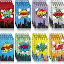 Containlol 24 Pack Mini Notebooks Party Supplies Favors Prize Piata Fillers Carnival Goodie Bag Stuffers Journal Notepad Teacher Classroom Rewards Supplies for Theme Birthday Party