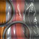 Lincia 600 Sheet Paper Chain Garland Strips 1x8 Inch with Double Sided Tape, DIY Construction Paper Chains for Birthday Wedding Holiday Party Decorations, Crafts Supplies (Groovy)