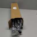 Black Long Curtain Rod Tension Shower Curtain Rods 30 to 120 inch Adjustable Spring Heavy Duty Rods for Bathroom Windows Outdoor No Drill No Slip Spliced and Telescopic Design