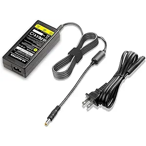 PA3822U1ACA PA5044U1ACA PA5096U1ACA PA5177U1AC3 Adapter Charger Compatible with Toshiba Satellite C50 C55 C75 E45T L50 L55 L55D L75 S50 S55 S70 S75 L955 P840 P845T S955 Power Supply Cord