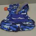 Kuoser Recovery Suit for Dogs Cats After Surgery, Professional Pet Recovery Shirt Dog Abdominal Wounds Bandages, Substitute E-Collar & Cone,Prevent Licking Dog Onesies Pet Surgery Recovery Suit (XXL (Back:24.8-29.5'', Weight:70+ LB))