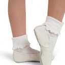 Capezio Womens Capezio Daisy Ballet Shoe (7.5 Wide, White)