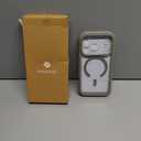 Miracase Magnetic for iPhone 17 Pro Case 6.3" [Compatible with MagSafe] Full-Body Phone Case with Built-in Glass Screen Protector & Camera Control,Drop Proof iPhone 17 Pro Cover, Grey Titanium