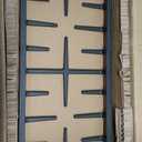 Stove Grates for GE Gas Stove Burner Grate Range Oven Rack WB31X27150 WB31X27151 Replacement Parts Cast Iron Flat Plate General Electric Cooktop 3 Pack