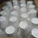 Amazon Basics Disposable Paper Cups for Hot and Cold Beverages, 12 ounces, White, 1000 Count