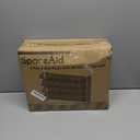 SpaceAid Spice Rack Organizer with 28 Spice Jars, 386 Spice Labels, Chalk Marker and Funnel Set for Cabinet, Countertop, Pantry, Cupboard or Door & Wall Mount - 28 Jars, 13.4" W  10.8" H, Black