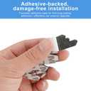 2 Pack Car Sport Stickers, Metal 3D Badges Sticker for BMW Emblem Logo Decals for BMW X3 X5 X7 X1 X6 X2 X4 3 5 7 8 2 6 4 1 M Series iX Z4 XM Car Decoration Accessories (Black)