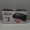 Commercial 95kPa Food Vacuum Sealer Machine | Automatic 10-in-1 Food Sealer for Sous Vide, Meal Prep & Storage | Powerful 230W Motor, Double Heat Seal, Built-in Cutter & Starter Kit (White)