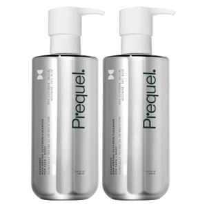 Prequel Gleanser, Moisturizing Glycerin Face Wash, Unscented Cleanser for Sensitive and Dry Skin, 6.75 fl oz Pump Bottle (Pack of 2)