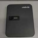 Uniclife 20 Position Key Cabinet with Combination Lock Resettable Black Digital Security Storage Box Steel Key Organizer with Colorful Key Tag Labels Stickers and Hooks