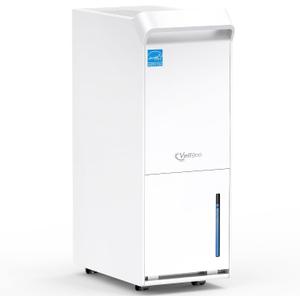 2500 Sq.Ft Most Efficient Energy Star 2025 Dehumidifier,Vellgoo Max 34 Pint/D Dehumidifier for basement with Drain Hose, Intelligent Humidity Control for Home,Bedroom, Bathroom