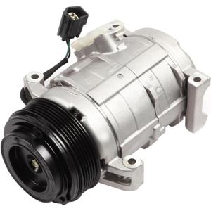 cciyu Air Conditioning Compressor 2007-2010 for Saturn Outlook 3.6L 2009-2012 for Chevrolet Traverse 3.6L AC Compressor for Car (2021784AM)