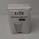 SIUQ Coffee Cups 12 oz 150 Pack, Insulated Ripple Wall Paper Coffee Cups 12 oz, Disposable Coffee Cups, Hot Beverage/Cold Drinking Cups for Office,Home,Party,Cafe,Picnic,Travel (Champagne)