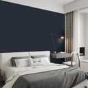 CHIHUT Navy Blue Wallpaper Peel and Stick Dark Blue Wallpaper for Bedroom Classroom 12"x472" Self Adhesive Renter Friendly Wall Paper Skin Contact Paper Roll Kitchen Vinyl Wrap for Cabinets Desks