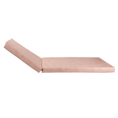 Folding Bed 57"x20" Site Back cushion 20x20x7in Head cushion:20x6x3in