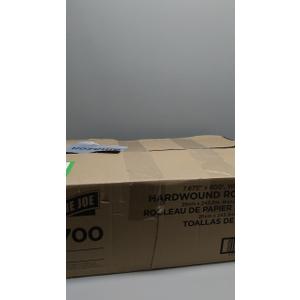GEN 1820 Hardwound Roll Towels, White, 8" x 800 ft (Case of 6)