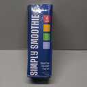 IMPRESA Smoothie Cups for Freezer - 16.9 Oz Stainless Steel Glossy Silver 6-Pack - Reusable Slide-Top Spill-Resistant Lids & Dry-Erase Friendly - Meal Prep Smoothie Storage Containers