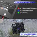 Voltset Solar Panel Kit 50W 12V, Solar Battery Trickle Charger Maintainer, Waterproof Solar Panel + Upgrade Charge Controller + Mount Bracket for Boat RV Motorcycle Marine