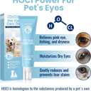Dog Eye Gel, Dog Eye Drops Wash for Dogs and Cats,Vet-Recommended to Soothe Pet Eye Irritations,Eye Infections & Allergies. Relieve Dry Eyes and Pink Eyes, Pet Tear Stain Remover. 2 Ounces