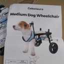 Dog Wheelchair for Back Legs, Dog Wheelchair Cart, Doggy/cat Wheelchairs with Disabled Hind Legs Walking, Mobility Aids for Small Pets Hind Limbs, Dogs Carts with Wheels, Light Weight,M