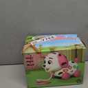 3-in-1 Musical Puppy Toys for 1 Year Old Girl Gift, Educational Baby Toy 6-12-18 Month, 1st Birthday Gift for 1 Year Old Girl Boy, First Bilingual Present for 7 8 9 10 Month Infant (Pink)