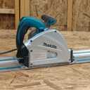 Makita SP6000J1 6-1/2" Plunge Circular Saw Kit, with Stackable Tool case and 55" Guide Rail, Blue