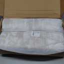 ZIWUROAD Rectangle Beige Tablecloth 70 x 156 Inch, Spillproof Waterproof Table Cloth, Polyester Cotton Decorative Fabric Table Cover for Dining, Party, Wedding, Kitchen - Beige